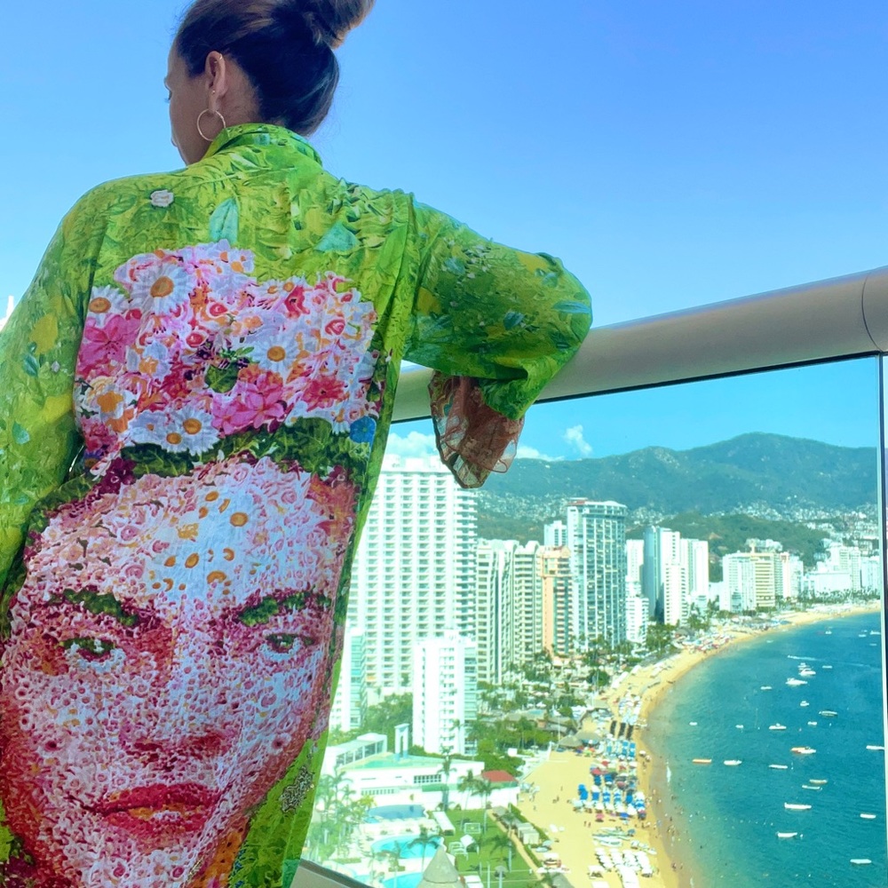 Beautiful Frida Kahlo Kimono / coverup
